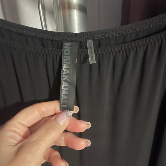 Norma Kamali Black Off-Shoulder Dress - Picture 6 of 6